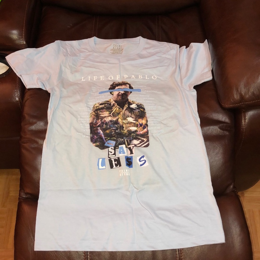 Point Blank Mens Pablo Escobar Say Less Shirt